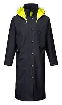 Amazon.com: Portwest UH447 Waterproof Reversible Raincoat Hi
